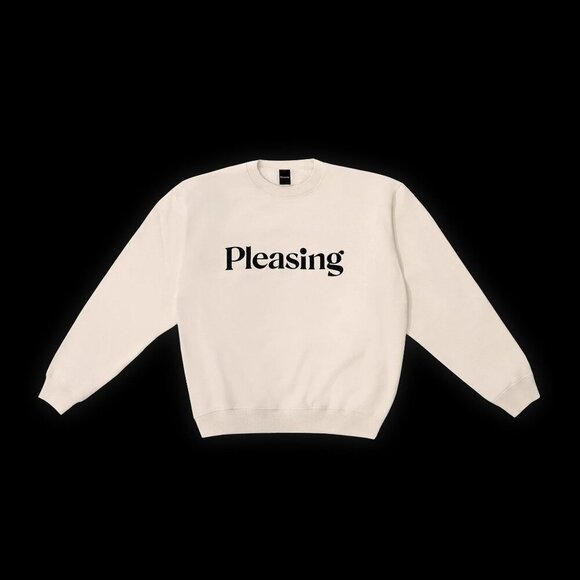Pleasing Other - Pleasing Harry Styles Unisex Cream Crewneck - Size L